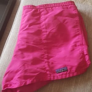 Patagonia shorts dark pink
